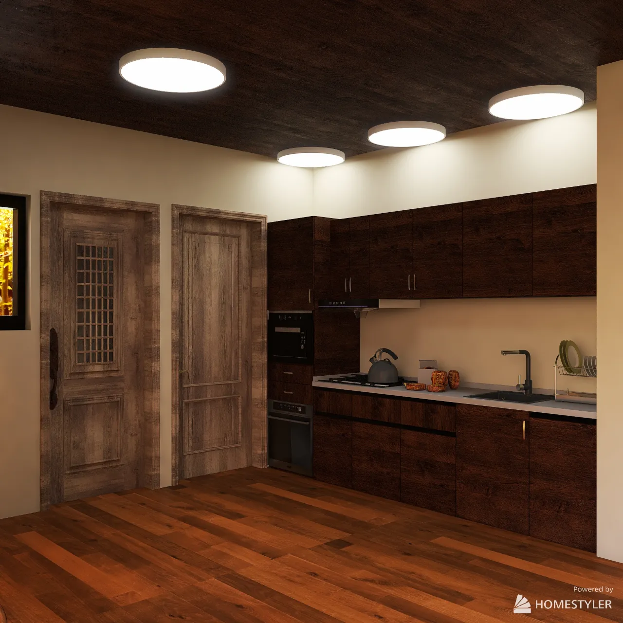 LivingDiningRoom 3d design renderings