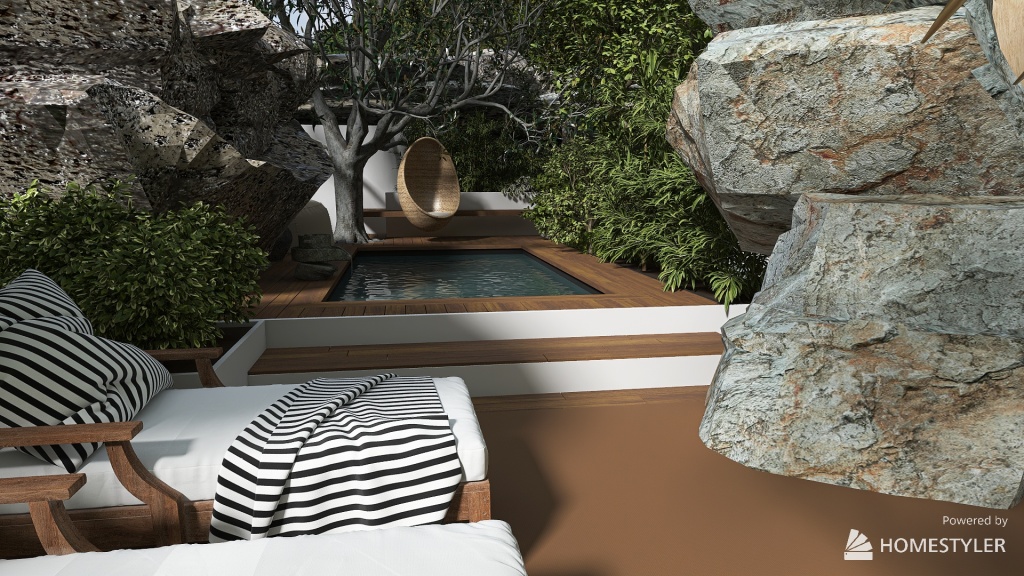 Cave paradise 3d design renderings
