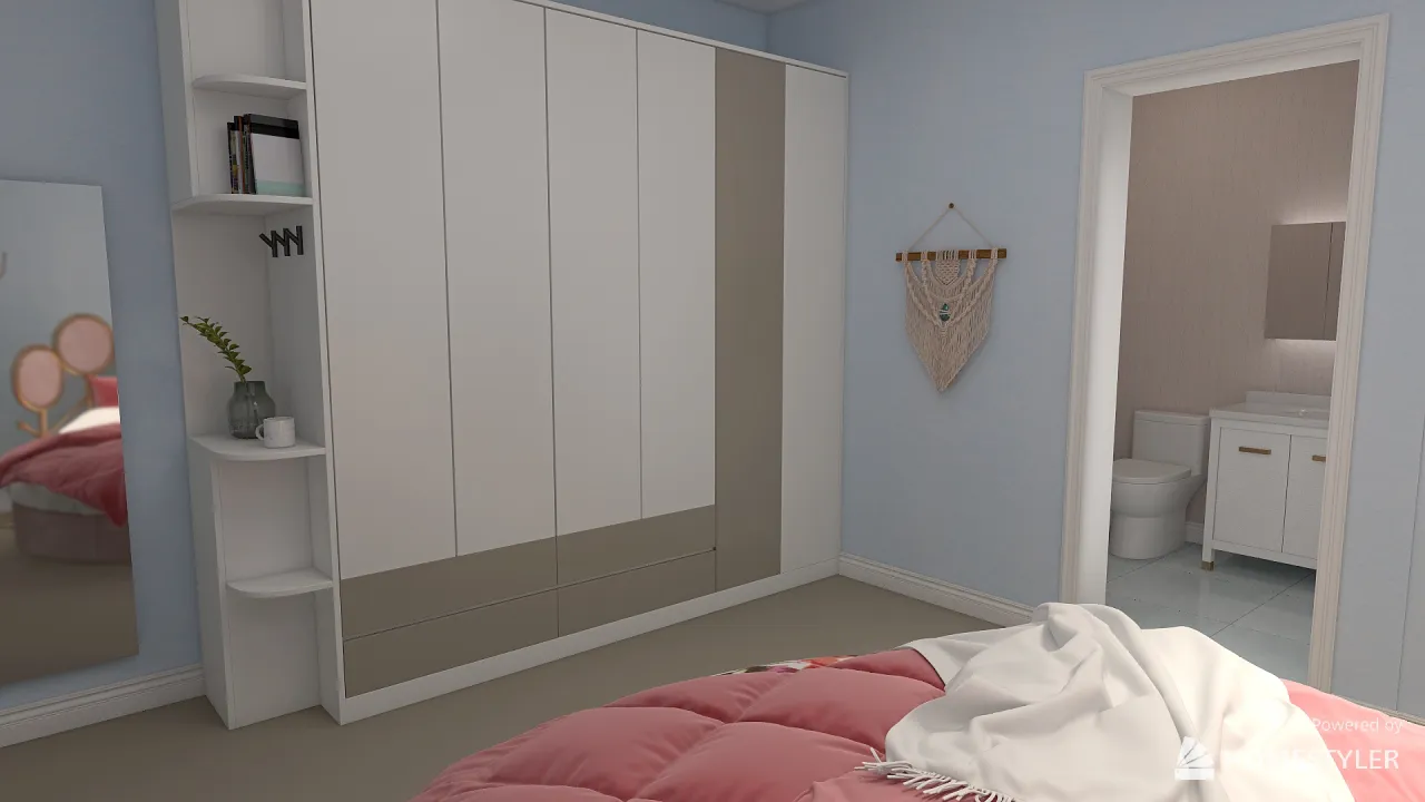 MasterBedroom 3d design renderings