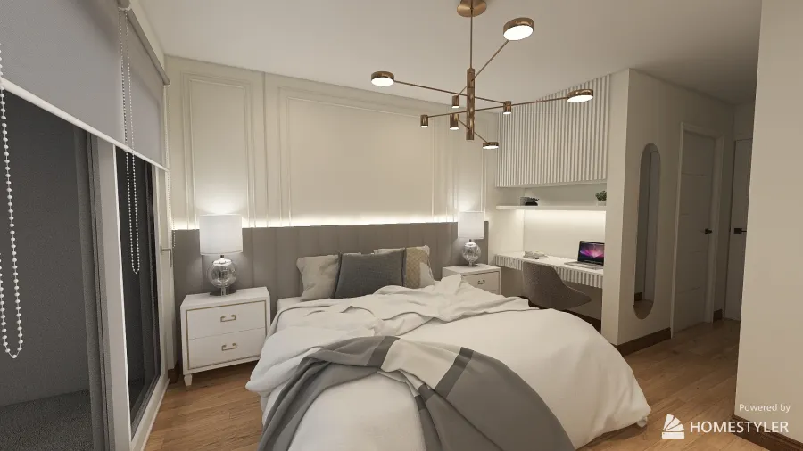 Dormitorio Principal Chacarilla 3d design renderings