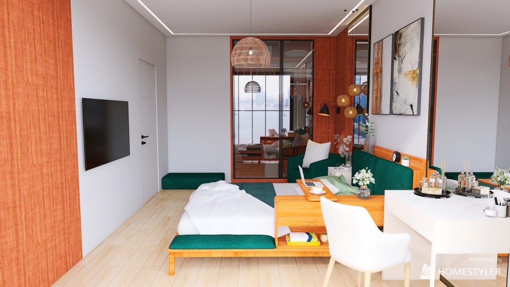 Bedroom Diskill 3d design renderings