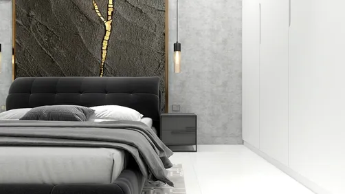 monochromatic bedroom for boys