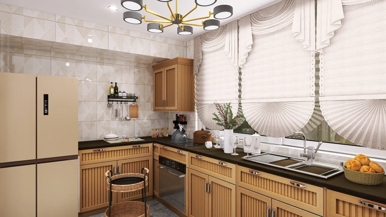 Kitchen 3d design renderings