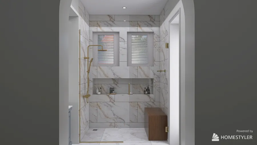 Bathroom Remodel 3d design renderings