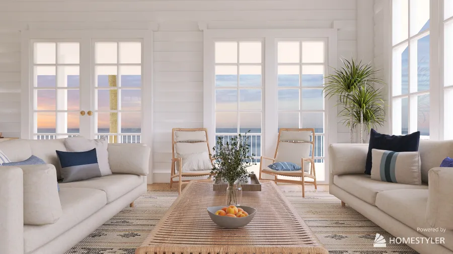 BEACH HOUSE 3d design renderings