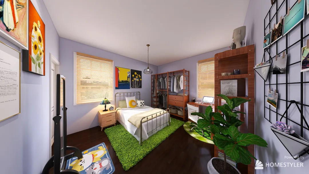 Dream Bedroom Design 3d design renderings