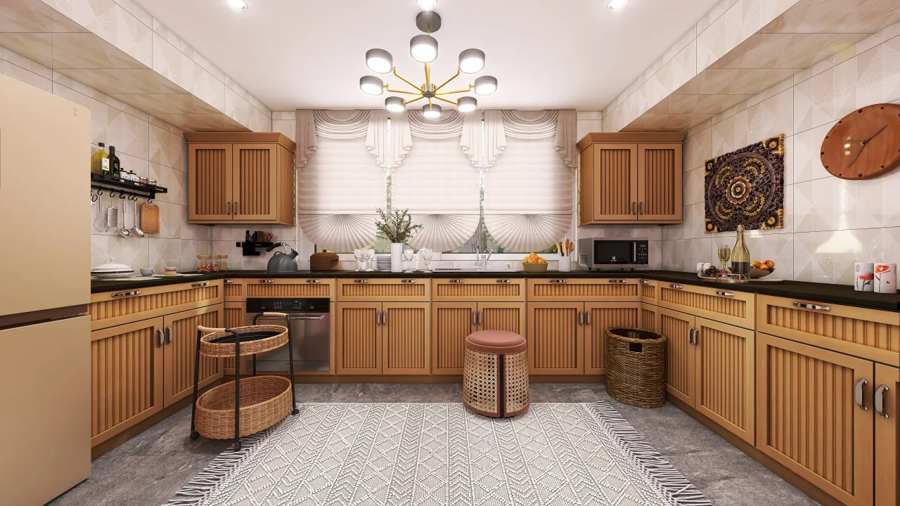 Kitchen 3d design renderings