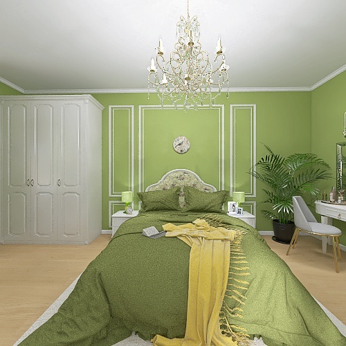 Комната для девушки "Май" 3d design renderings