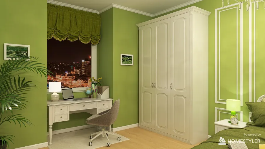 Комната для девушки "Май" 3d design renderings