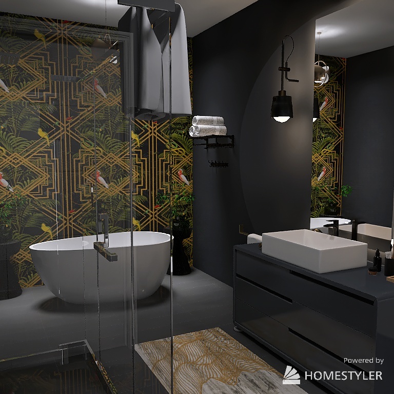 Bath Room 3d design renderings