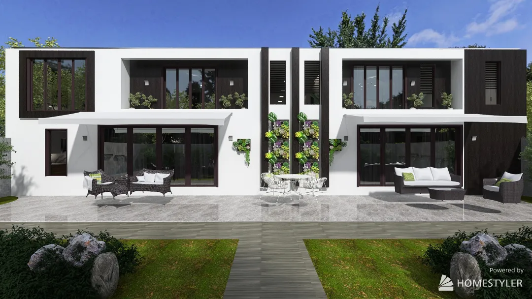 Copy of Garden home 3d design renderings