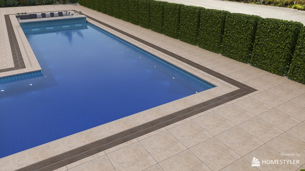 En Grand Pool 3d design renderings
