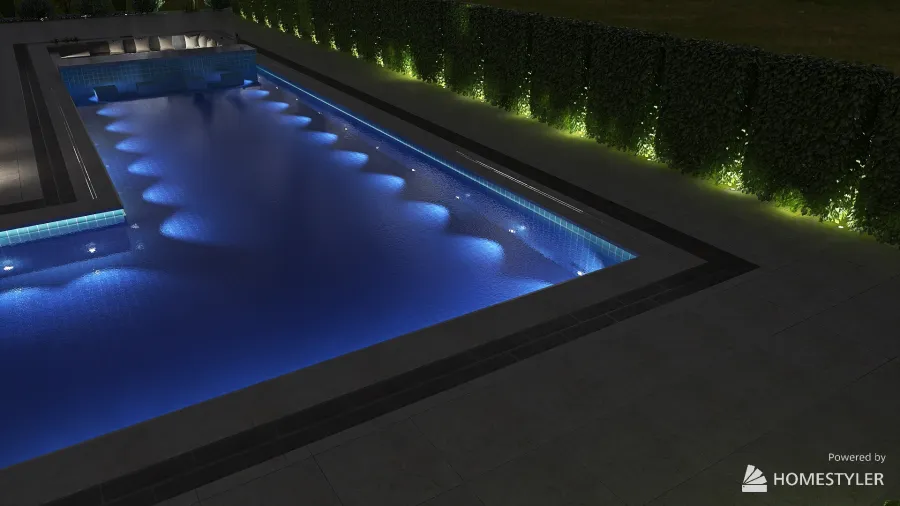 En Grand Pool 3d design renderings