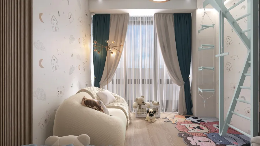 apartment Interior Design in Tbilisi, Georgia. 3d design renderings