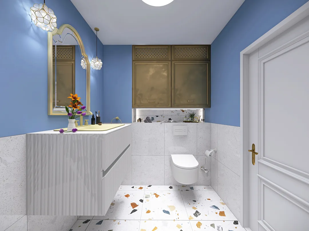 Modern Bathroom vol. 1 3d design renderings