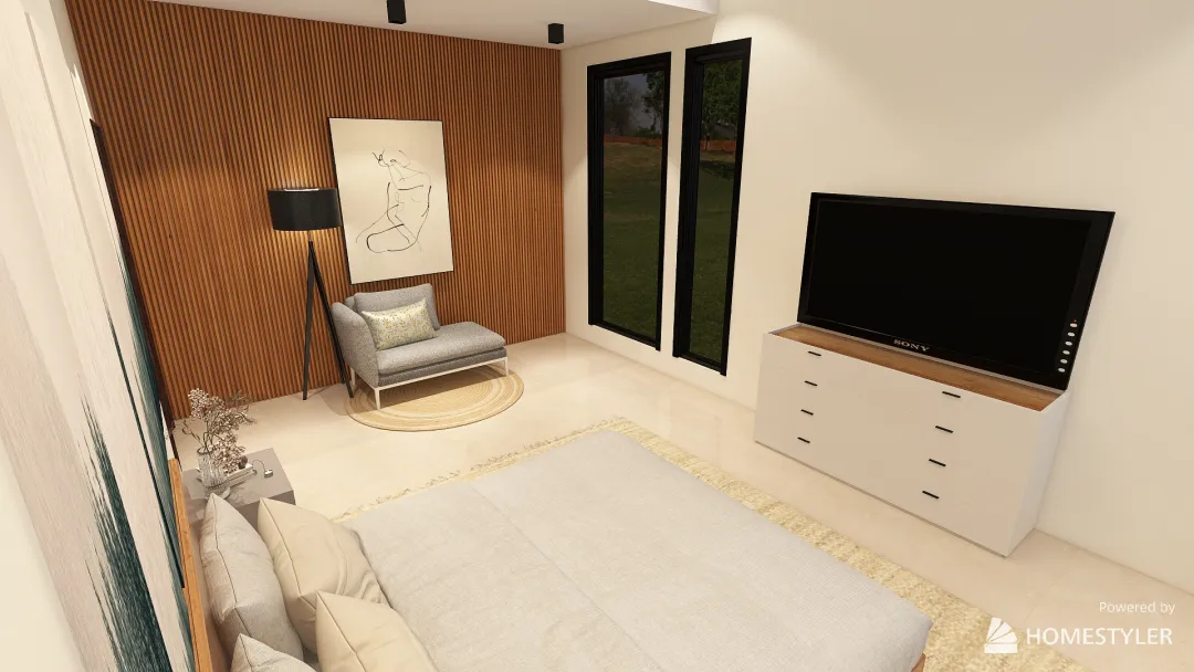 Monzon Residence 3d design renderings