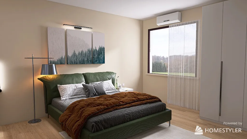 Bedroom 3d design renderings