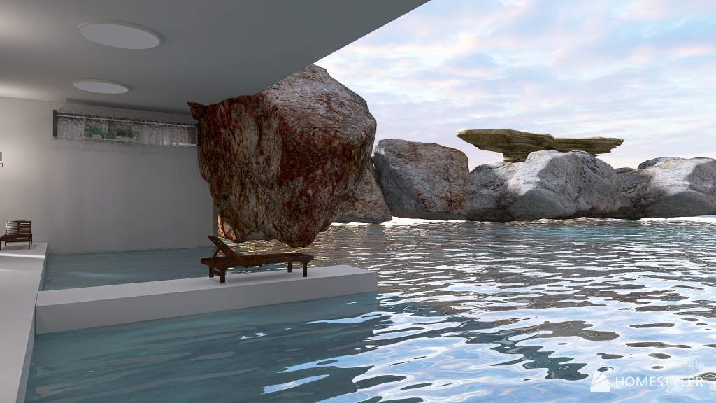 la maison de l' eau 3d design renderings