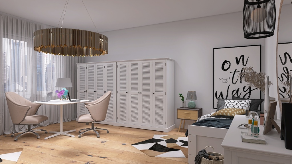 INVESTIMENTO A MILANO - 2 ROOMS 3d design renderings