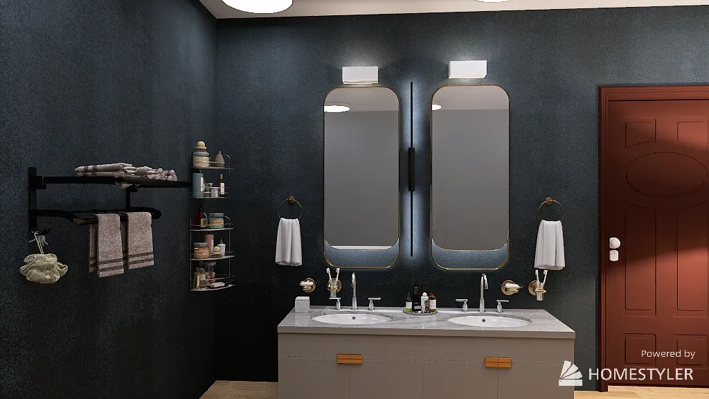 Bathroom 3d design renderings