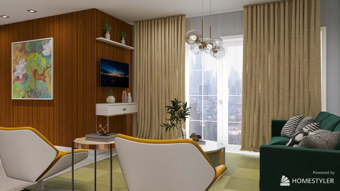 Apartamento Bessa 3d design renderings