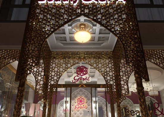 oriental style beauty&spa salon ＂Guzal＂ Design Rendering