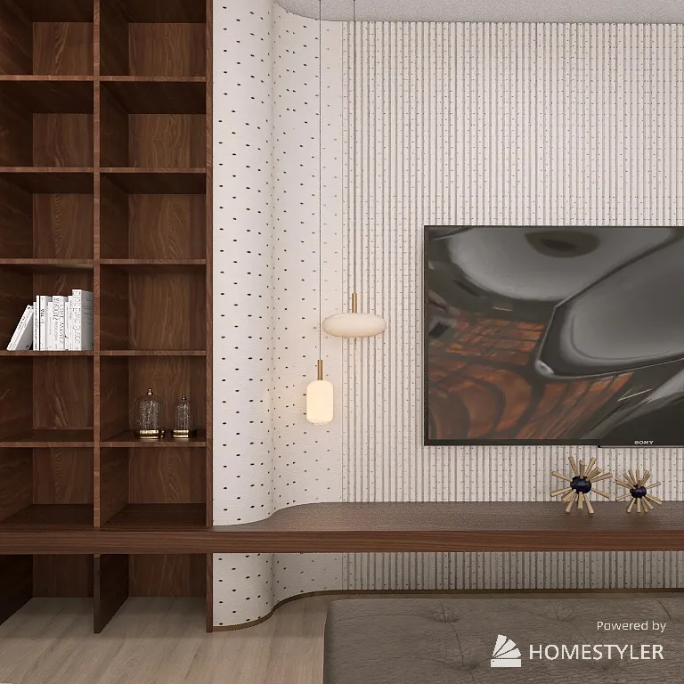cozy modern living room 3d design renderings