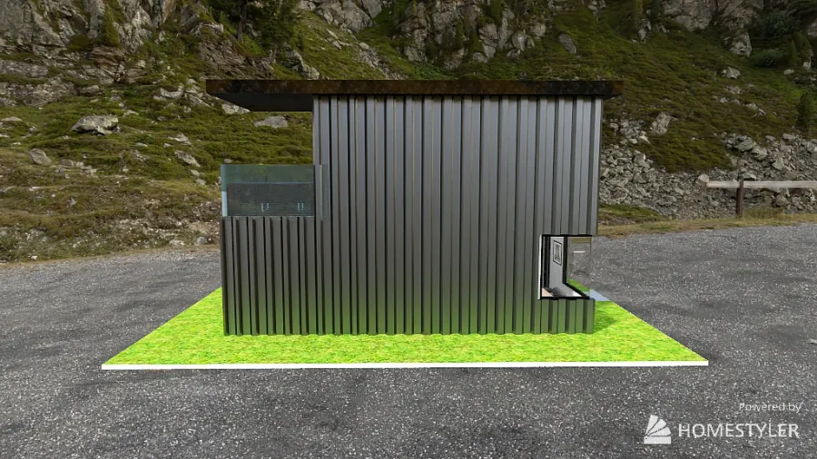 Shipping Container Home 3d design renderings