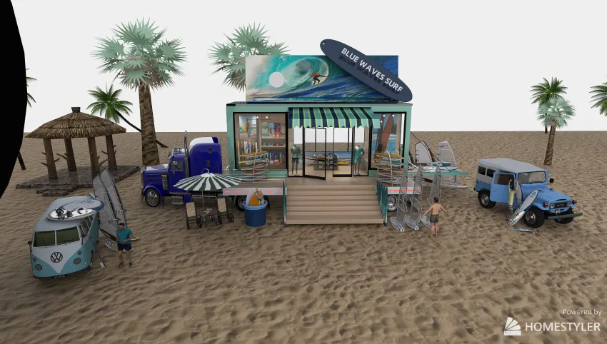 Mobile Surf Shop 3d design picture 0