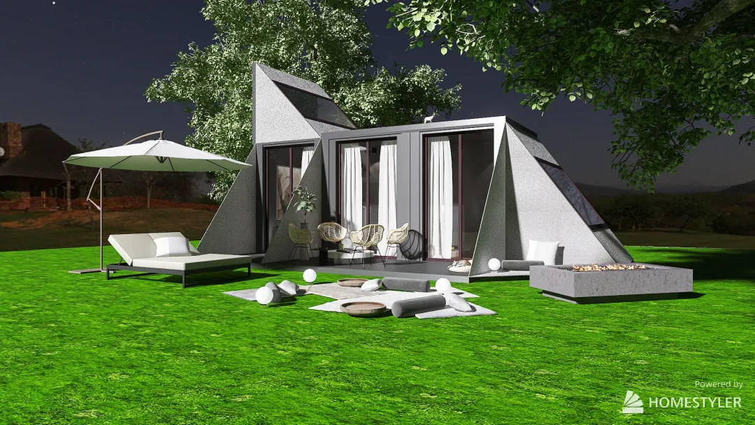 POP-UP HOTEL 3d design renderings
