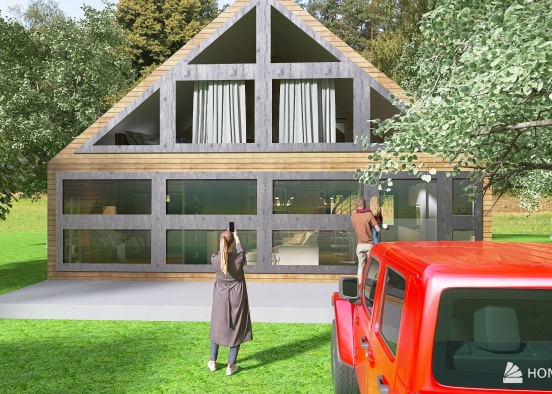 The Forest House Design Rendering