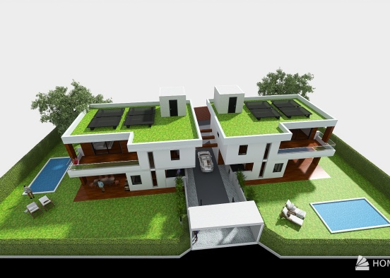 Casa Sombreno progetto 2023 versione antonio Design Rendering