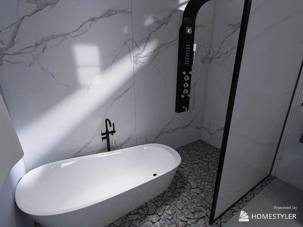 New Bathroom 3d design renderings