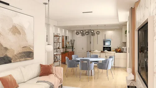 90m2 luxury apartment