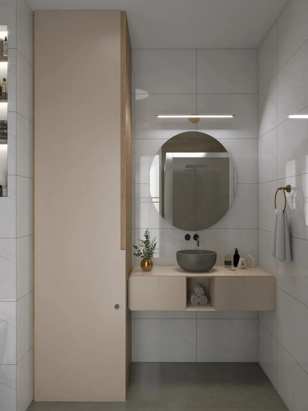 Nataša kupaonica 3d design renderings