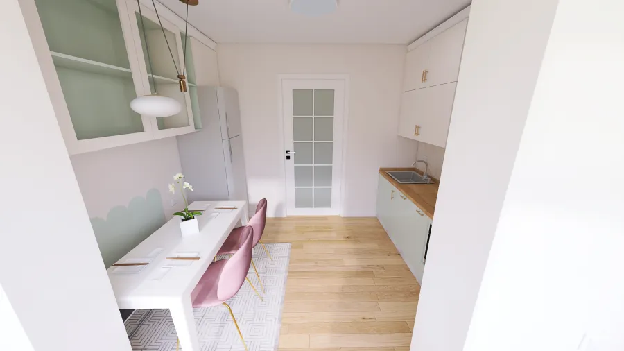 Apartament Cotroceni 3d design renderings