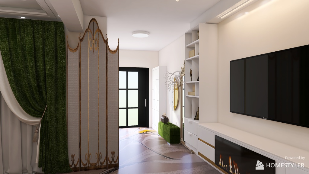 Living Alina Gheban 3d design renderings