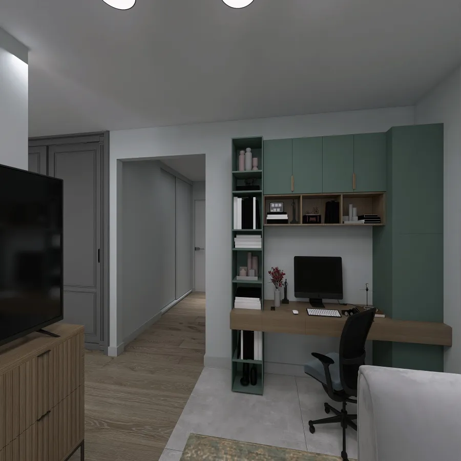 роман спальня гардероб 3d design renderings