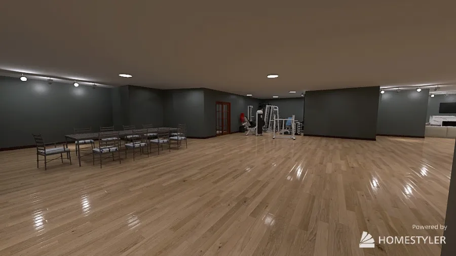 Main Room 3d design renderings