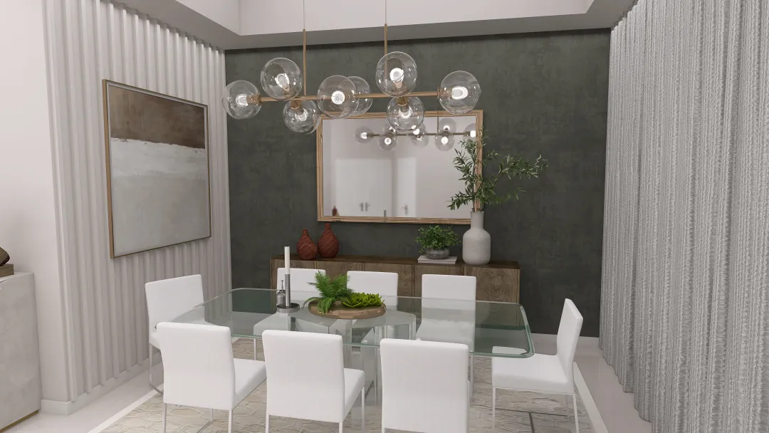 Dining & Living - Joselyn Vargas RV01 3d design renderings