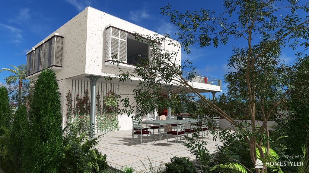 Villa Magenta 3d design renderings