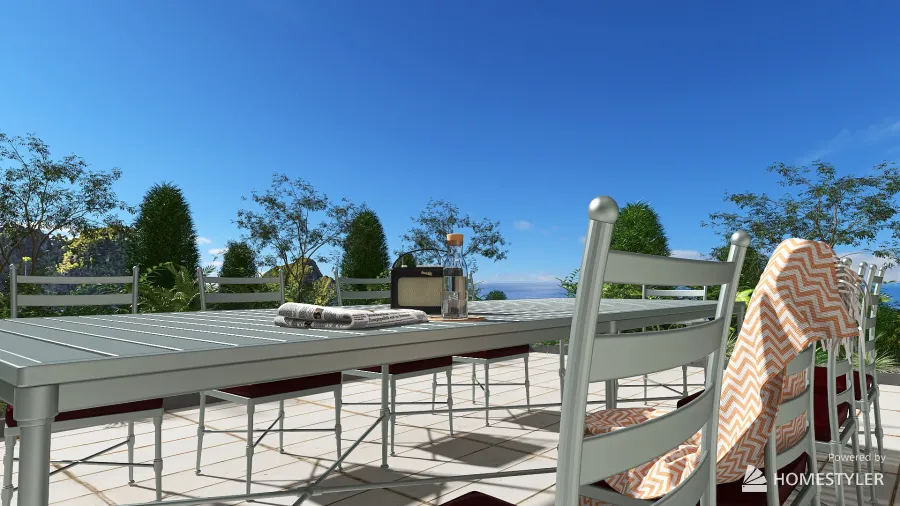 Villa Magenta 3d design renderings