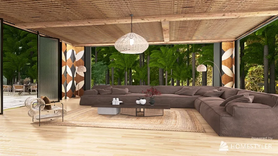 tropical 3d design renderings