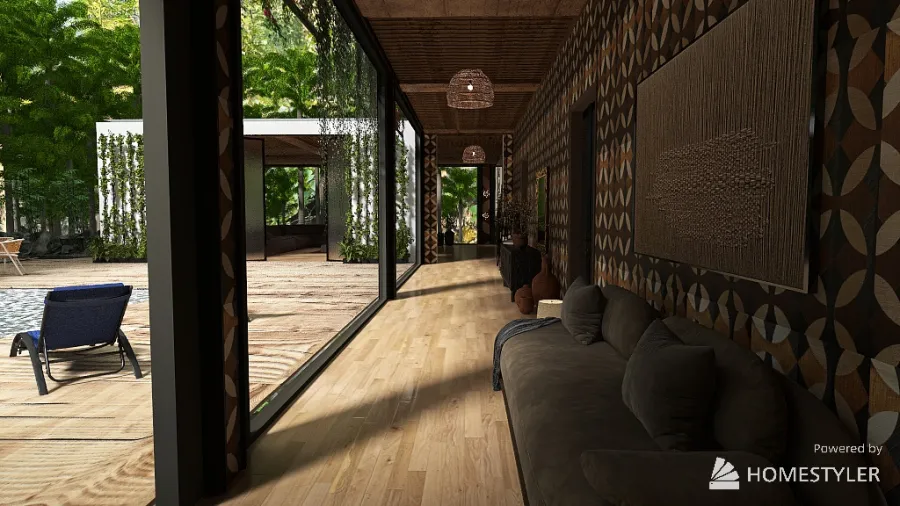 tropical 3d design renderings