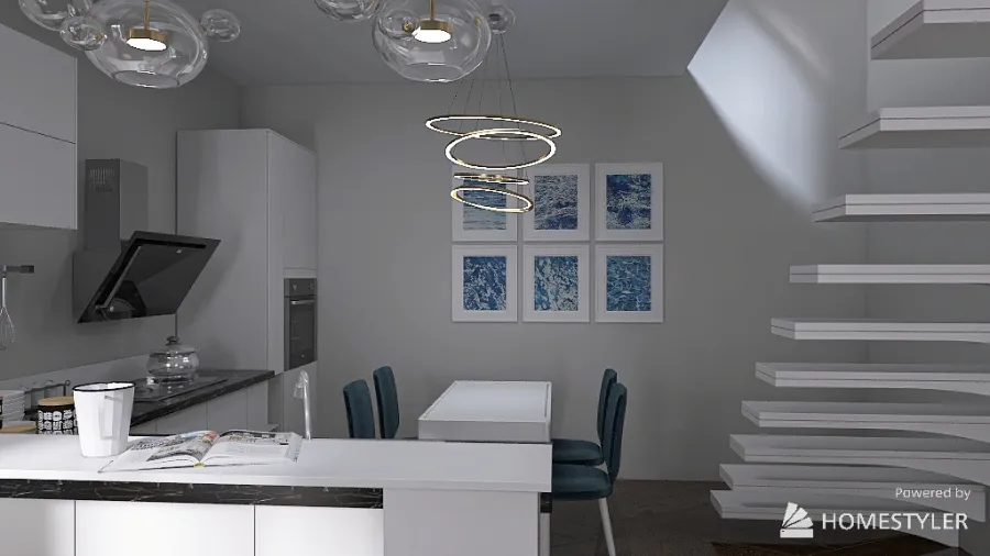 Gamer's Dream Home 3d design renderings