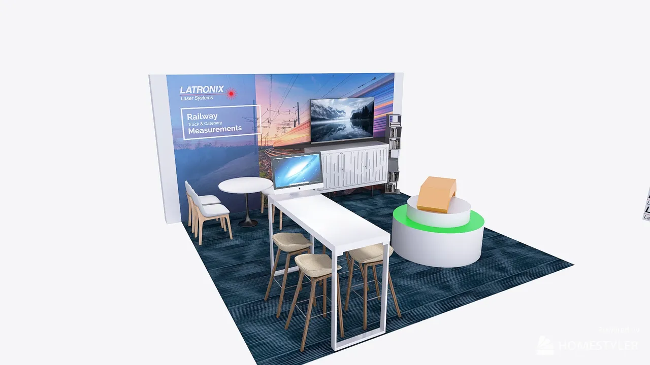 Innotrans 3d design renderings