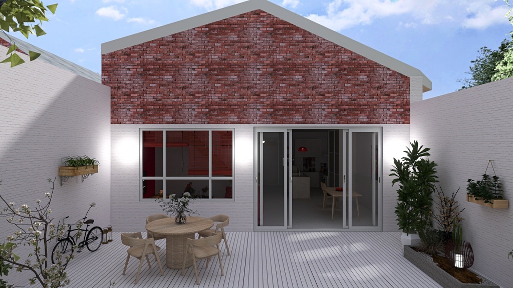 Casa Maria 3d design renderings