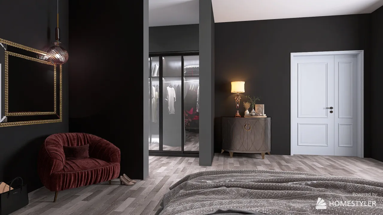 MasterBedroom 3d design renderings