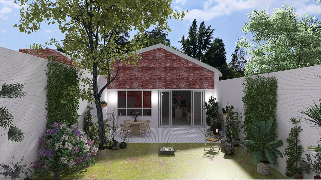 Casa Maria 3d design renderings