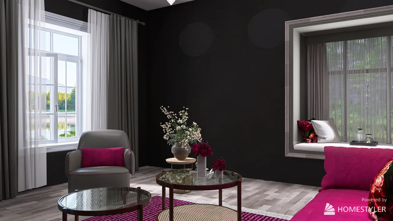 LivingRoom 3d design renderings